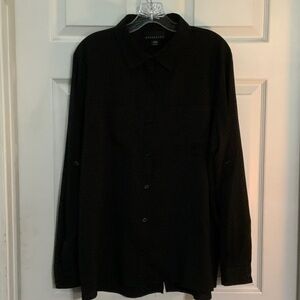 Attention Classic Black Blouse